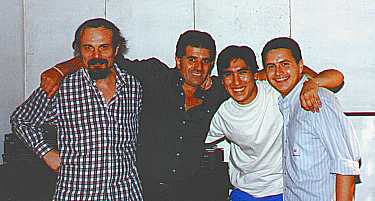 Jorge Mlikota, Changui Acosta, Omar Careaga, Marcos Schvindt