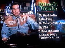 Joe Bob and Drive-in Totals