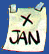 X JAN.