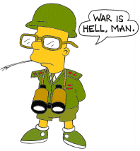 WAR IS HELL, MAN!