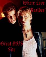 Where Love Resides Great BtVS Site Award