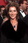 Celine Dion at the Oscar Ceremony