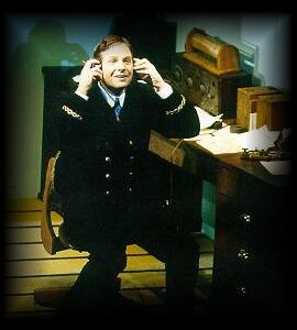 Martin Moran as Harold Bride in Titanic: A New Musical