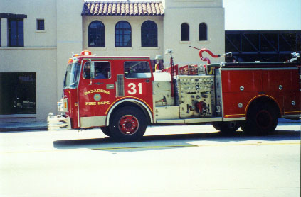 Pasadena Fire Department Engine 31