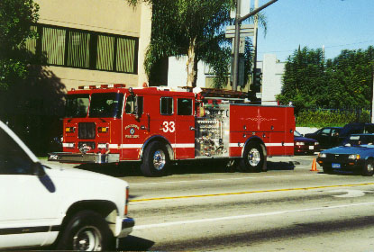 Pasadena Fire Dept. Engine 33