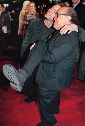 Jim Carrey and actor Danny DeVito