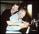 Jim Carrey and Sir George Martin