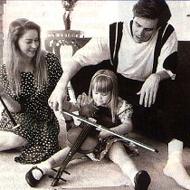 Jim, Melissa and Jane Carrey