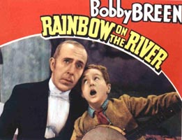 Bobby Breen lobby card from Rainbow on the River