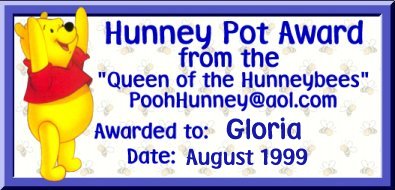 Poohunney's award!