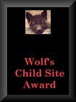 Wolf's Child site Award