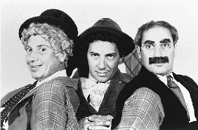 Harpo, Chico, & Groucho Marx