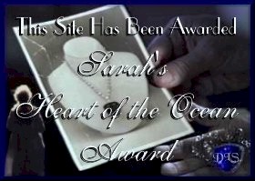 Sarah's Heart of the Ocean Award