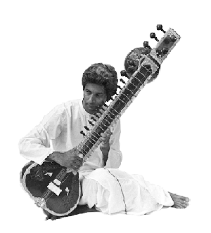 Srinivas Koumounduri on the sitar