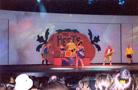 AJB as the drummer, during Doug Live