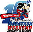 The Disney Marathon, January 10th, 2003