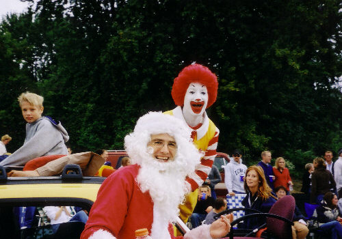 Oktoberfest is the time of the year to clown around 