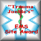 Trauma Junkie's EMS Site Award