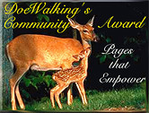 DoeWalking Award