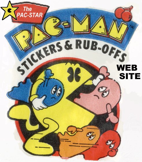 The Star: Pac-Man Stickers and Ruboffs Web Site