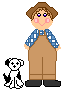 Boy and Dog