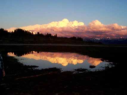 Sunset at Shrine Pass