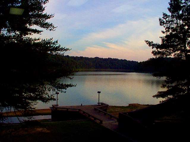 The lake at dusk  Photo by: Kitty Morel