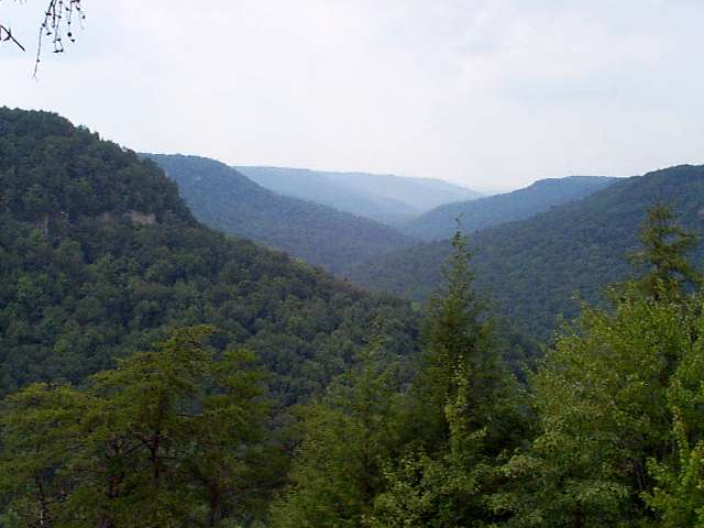 Hills near waterfall  Photo by: Kitty Morel