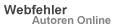 Webfehler: Autoren Online