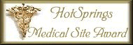 Hot Springs Medical Site Award