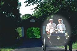 This couple was brightened and the trees behind the bridge opening were color adjusted.