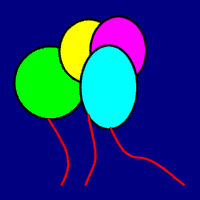 balloon graphic using the gif optimizer in PSP.