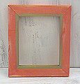 Antigua Arts: Rustic Frame Orange.