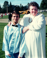 MRHS 87 Graduation - Eric and Mom