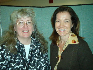 Photo of Elly Brosius and Janine Blackman