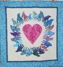 Healing Energy of Love Quilt