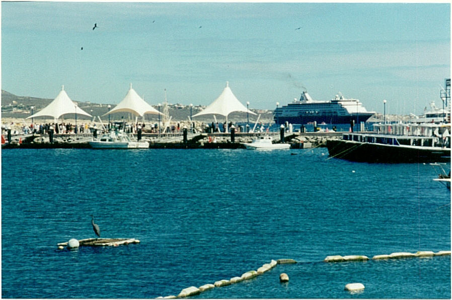 Our Ship at Cabo San Lucas