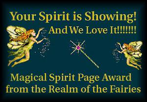 Magical Spirit Page Award