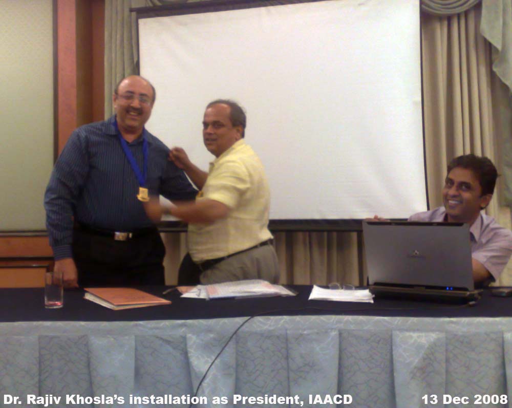 IAACD Presidentship