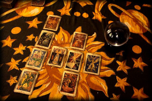 The whole Tarot deck, or at least the twenty-two trump cards of the Major Arcana, may be read as the Fool's journey. On one important level,<br>the major cards are chapters in the story of a quest. I'm talking the universal human quest for understanding and divine reunion... Tom Robbins.