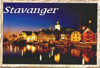 Stavanger by night