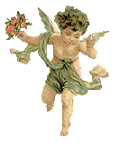 hovering cherub