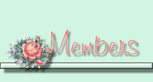 WELCOME NEW MEMBERS