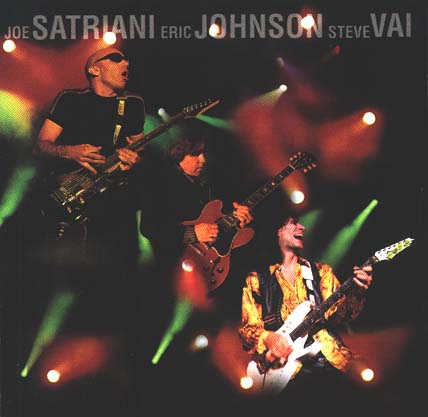 G3 live: Joe Satriani, Steve Vai, Eric Johnson