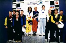 Karting Victory Podium, February 1999