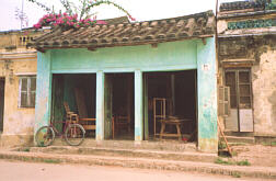 Coloured house in Hoian