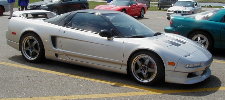 Weekend thrill ride (Acura NSX)