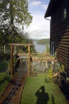 Backporch with view