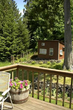 outbuilding from porch