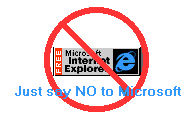 [Just Say No! to Microsoft®]